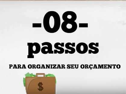 8 passos para controlar seu orçamento