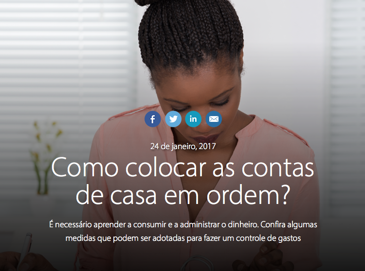 Como colocar as contas de casa em ordem?