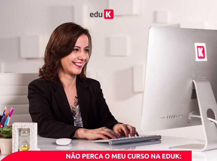 Curso gratuito na Eduk: reserve já o seu lugar!