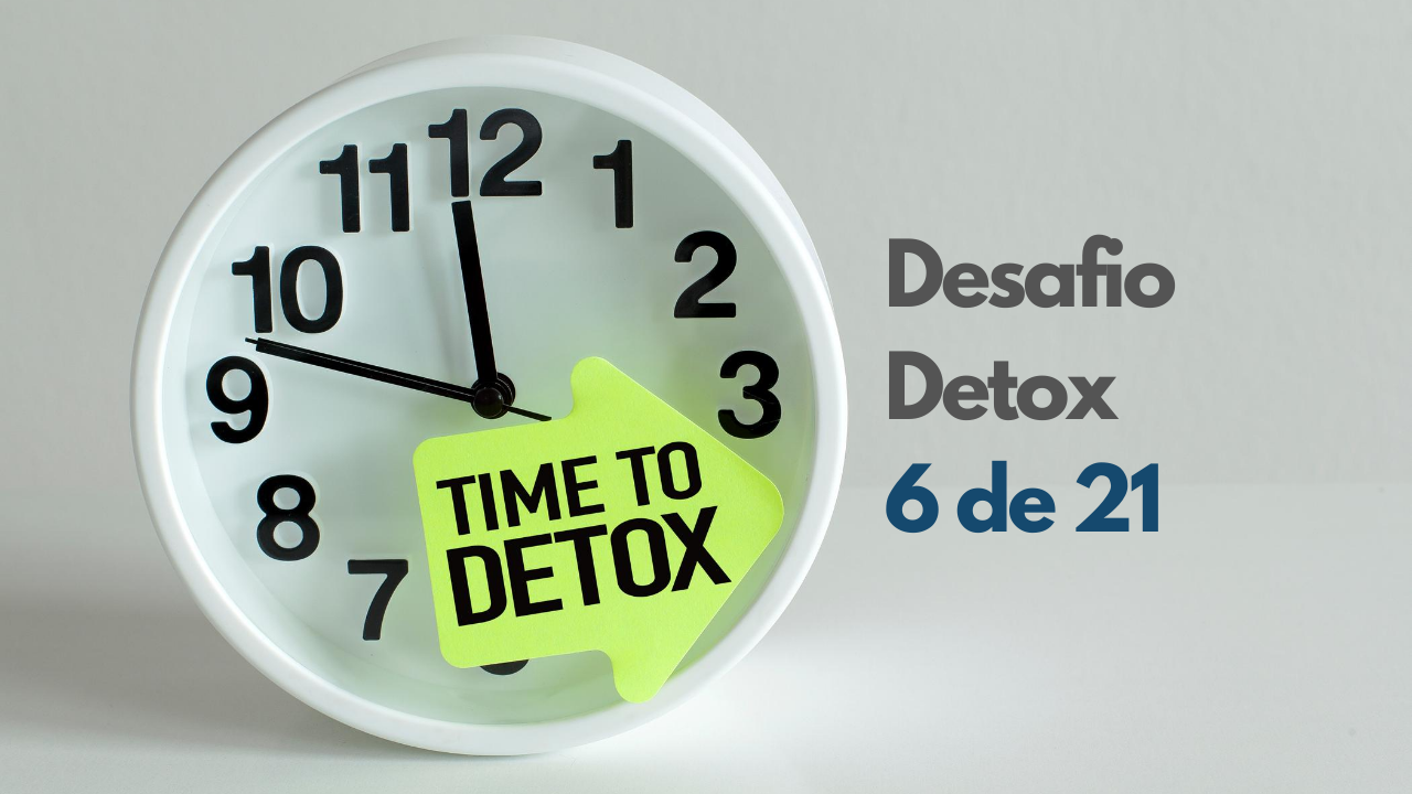 Desafio Detox 6 – Livre-se do medo